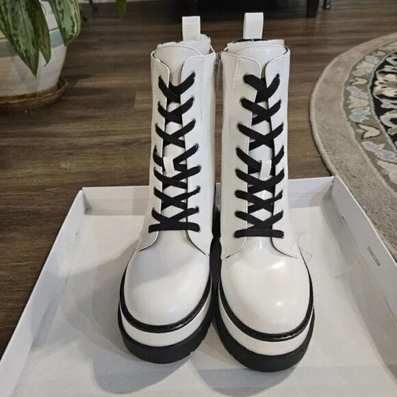 Jessica Simpson Imelda Platform Combat Boot - new in box - 7 ($180) - Picture 7 of 13